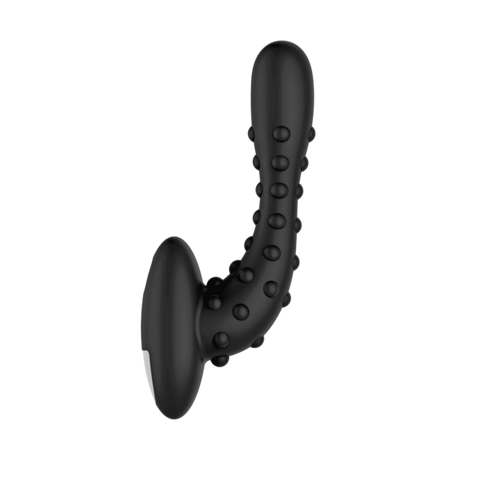 Forto Studded Pro Vibrating Anal Massager Black