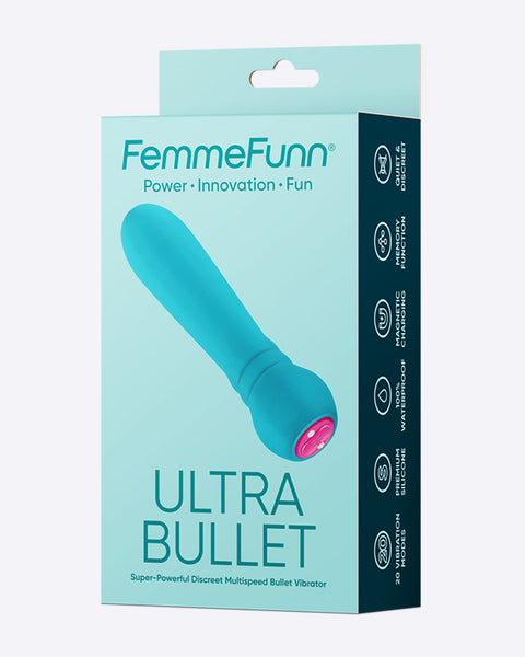 Femme Funn Ultra Bullet Massager Turquoise