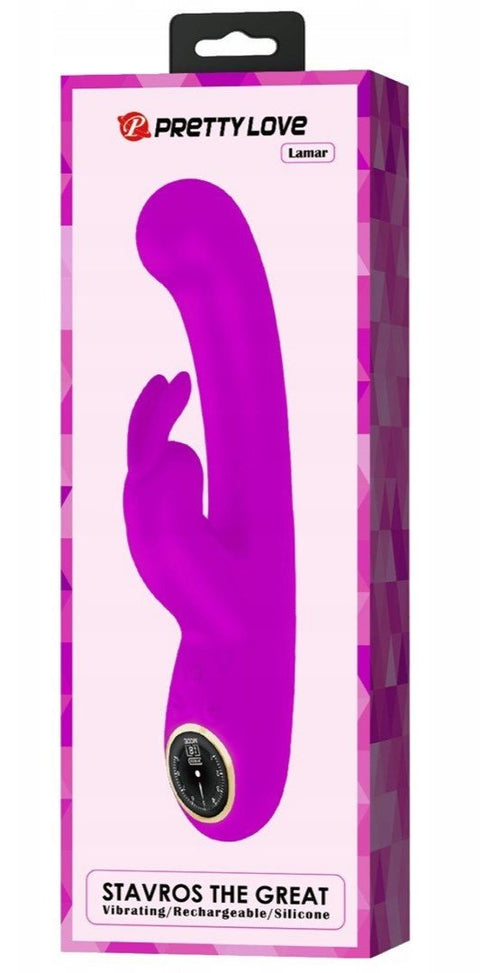 Pretty Love Lamar Rabbit Vibe BW-500004-LED Purple