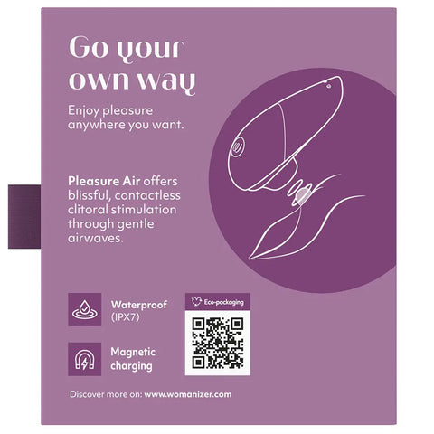 Womanizer Liberty 2 Travel Clitoral Suction Stimulator Purple