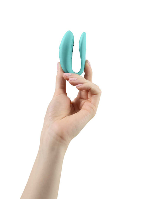 We Vibe Sync Lite Couples Vibrator Aqua