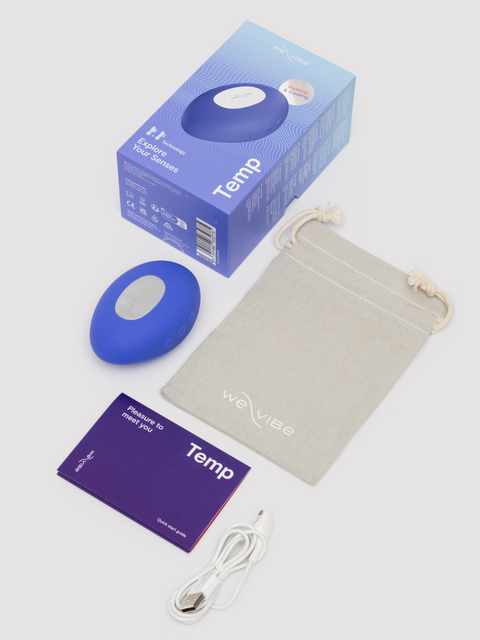 We Vibe Temp Heating and Cooling Clitoral Layon Vibrator Lavender