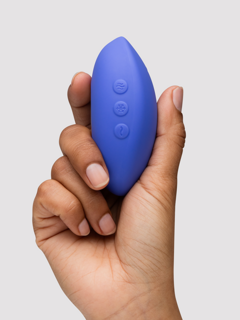 We Vibe Temp Heating and Cooling Clitoral Layon Vibrator Lavender