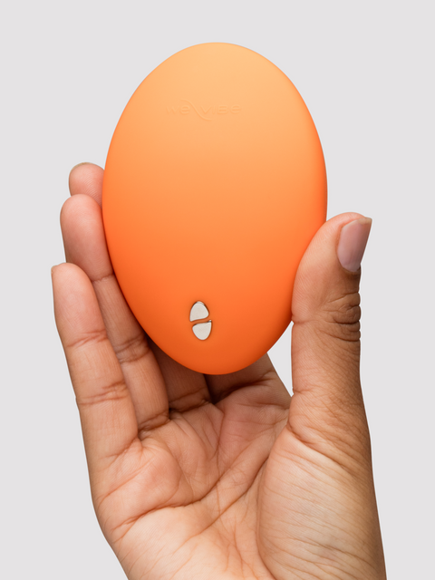 We Vibe Temp Heating and Cooling Clitoral Layon Vibrator Tangerine