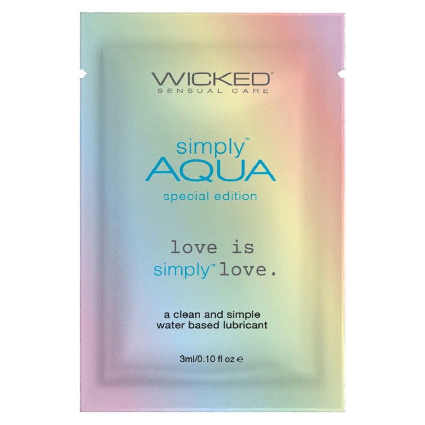 Wicked Simply Aqua Special Edition 3ml - Peaches and Cream Wicked Simply Aqua Special Edition 3ml - Peaches and Cream