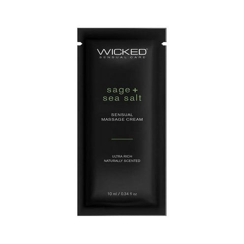 Wicked Sage + Sea Salt Massage Cream 10ml