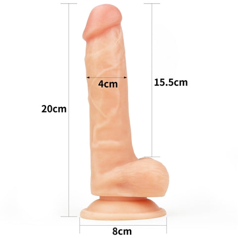 Lovetoy Ingen 7.5" Strap On Set - LV715007