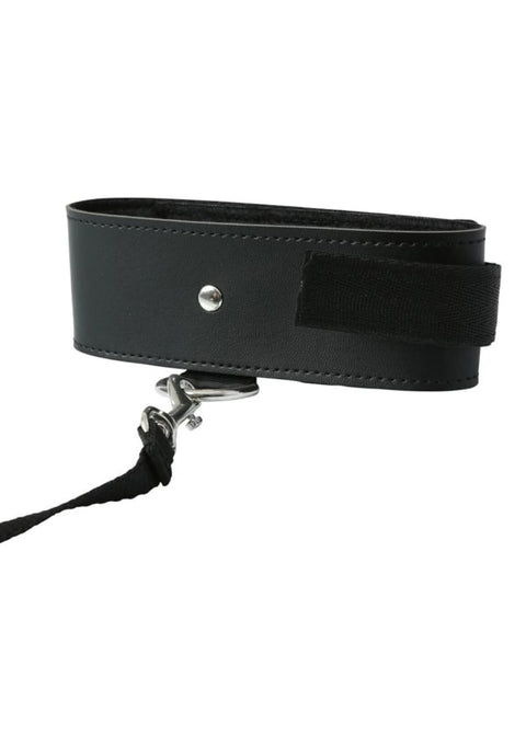 S&M Black Leash and Collar