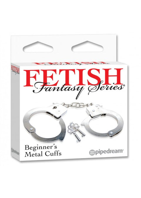Fetish Fantasy Beginners Metal Cuffs