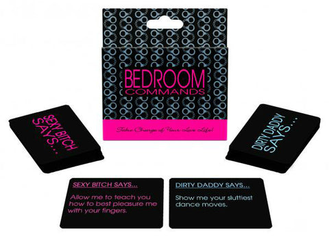 Bedroom Commands Card Game