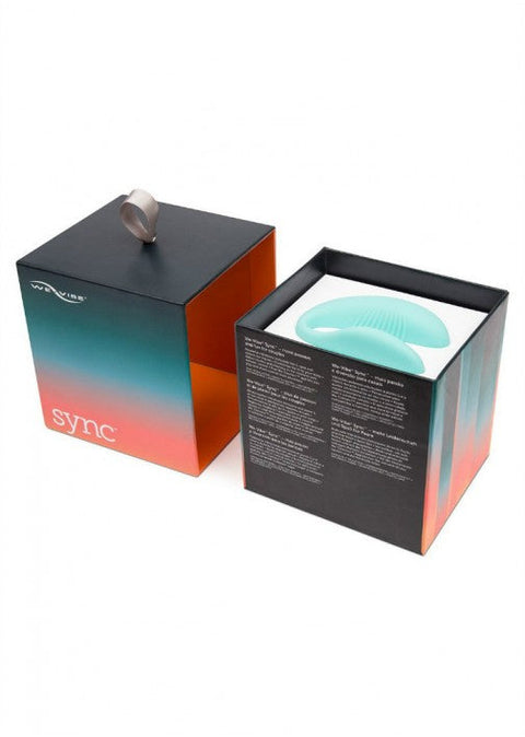 We Vibe Sync Couples Vibrator Aqua