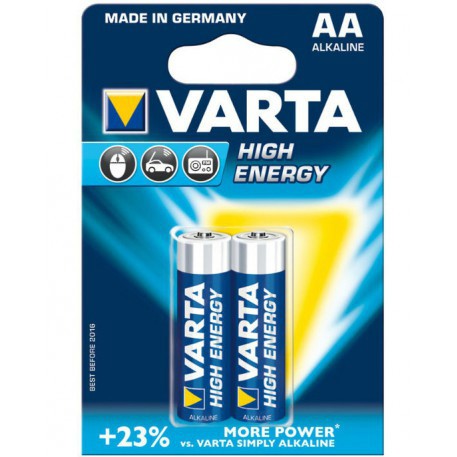 AA Alkaline Batteries 2 Pack