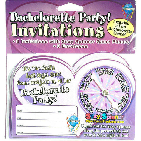 Bachelorette invitations