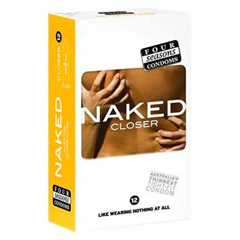 Four Seasons Condoms Naked Closer 12 Pack
