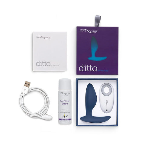 We Vibe Ditto Vibrating Anal Plug Blue