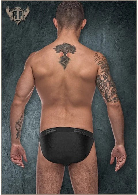 Male Power Grip & Rip Rip Off Bikini Black L - 495258