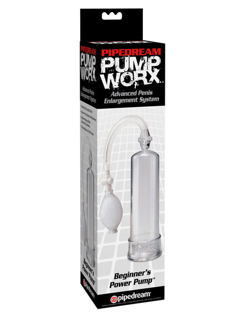 Pipedream Pump Worx Beginners Power Pump Clear