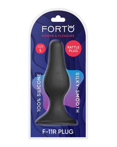 Forto F-11R Rattler Plug Large Black