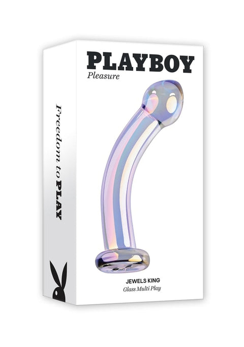 Playboy Jewels King Glass Dildo