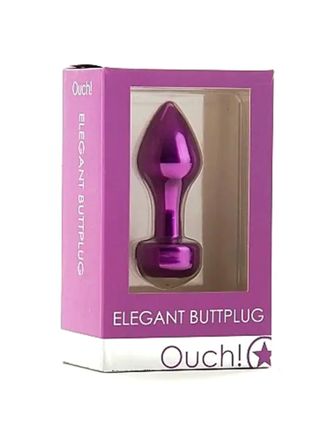 Ouch Elegant Butt Plug Purple