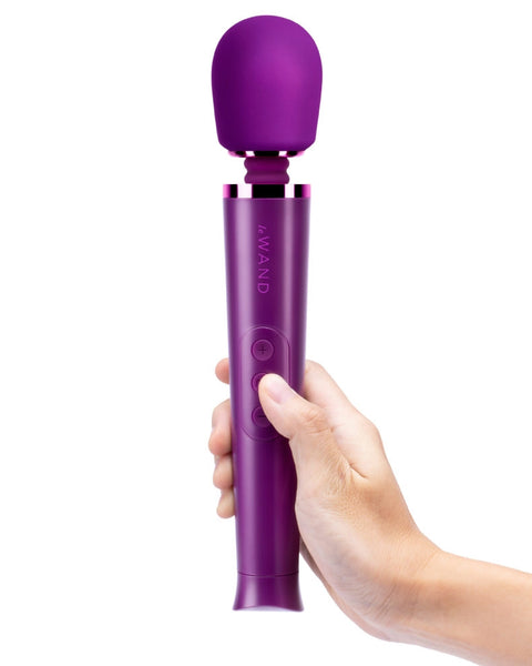 Le Wand Petite Rechargable Massager Dark Cherry