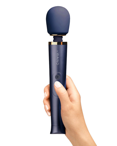 Le Wand Petite Rechargable Massager Navy