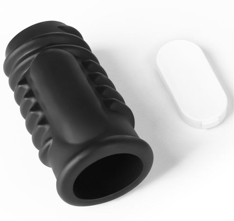 Lovetoy Knights Spiral Vibro Ring - Black