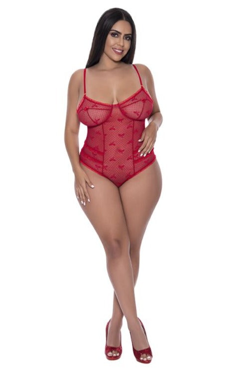 Exposed With Love Cheeky Teddy 2XL
