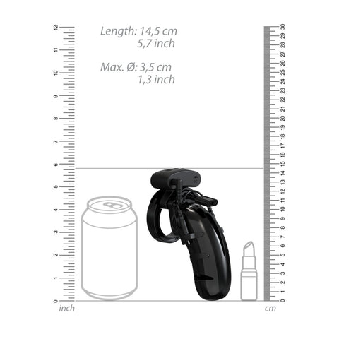 Mancage Model 22 Electro Rechargeable 4.5" Chastity Cage