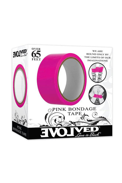 Evolved Bondage Tape 65 Foot Pink