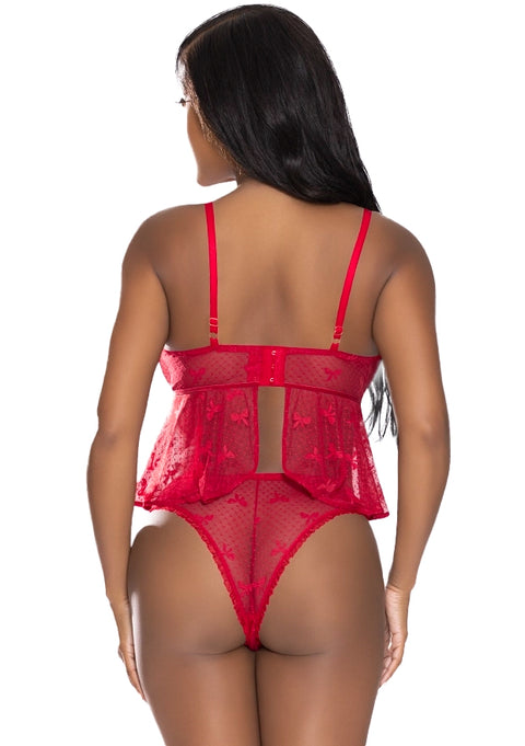 Exposed With Love Camisole & Cheeky Panty Set Medium