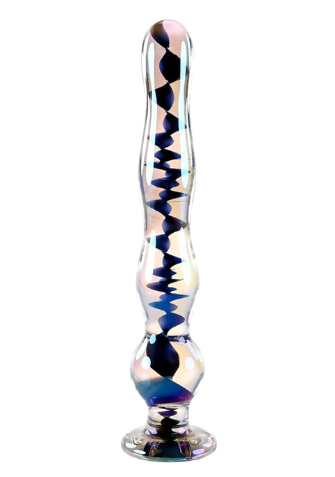Playboy Jewels Wand Glass Dildo