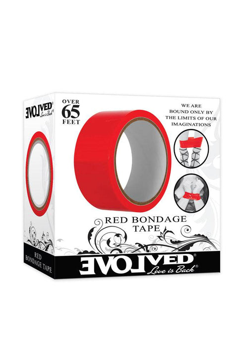 Evolved Bondage Tape 65 Foot Red