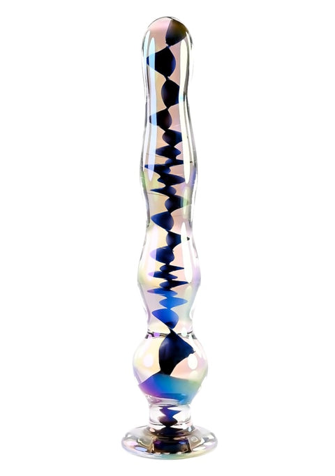 Playboy Jewels Wand Glass Dildo