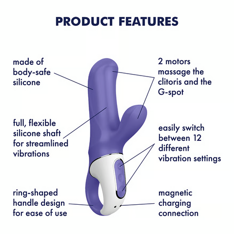 Satisfyer Magic Bunny Rabbit Vibe