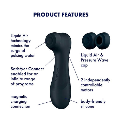 Satisfyer Pro 2 Gen 3 w App Black