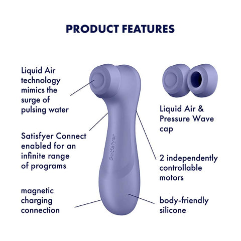 Satisfyer Pro 2 Gen 3 w App Lilac