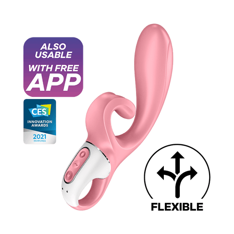 Satisfyer Hug Me Rabbit Vibe Pink