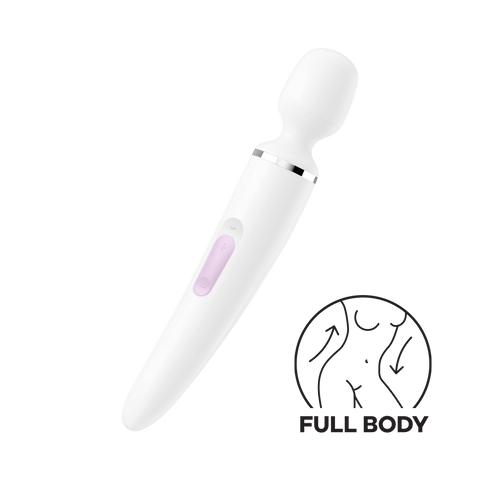 Satisfyer Wand-er Women White