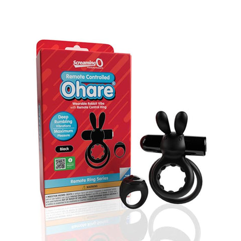 Screaming O Remote Control Ohare Black
