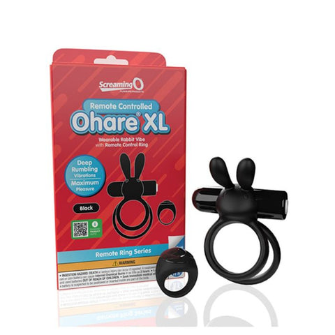 Screaming O Remote Control Ohare XL BLK