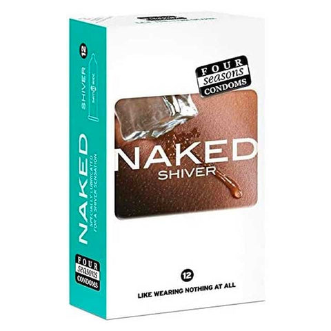 Four Seasons Condoms Naked Shiver 12 Pack