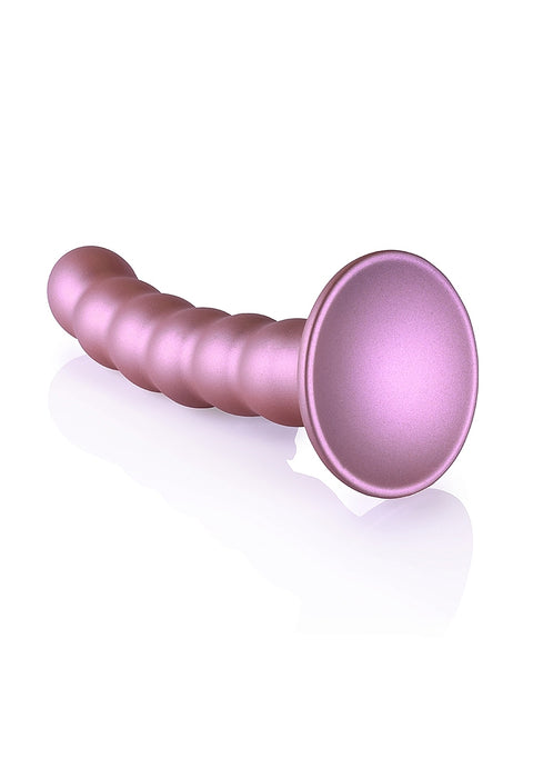 Ouch Beaded G-Spot Dildo 5" Rose Gold