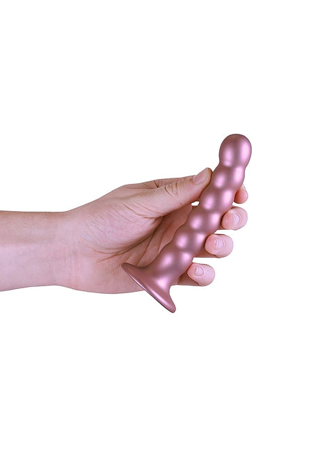 Ouch Beaded G-Spot Dildo 5" Rose Gold