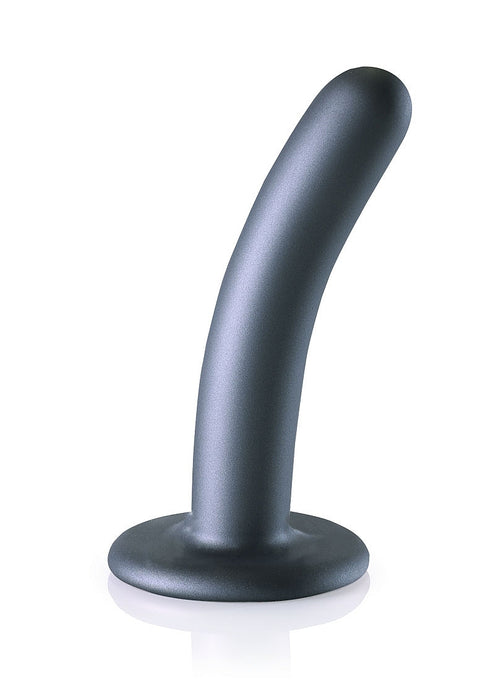 Ouch Smooth G-Spot Dildo 5" Gun Metal