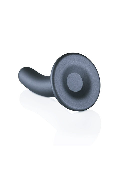 Ouch Smooth G-Spot Dildo 5" Gun Metal