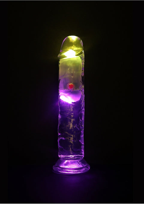 Shots RealRock 7" Cock/Dildo without Balls Remote Control