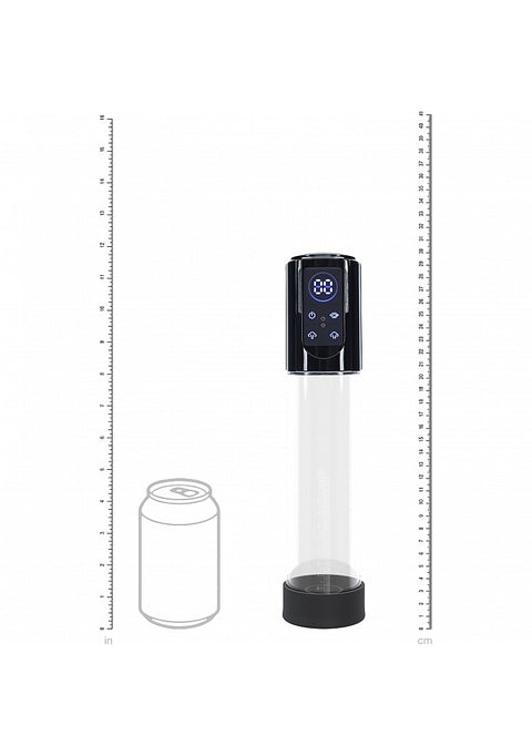 Pumped Megalift Penis Pump Black