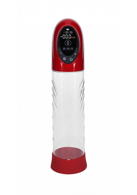 Pumped Cyberpulse Penis Pump Red