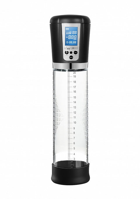 Pumped Premium Rechargeable Automatic LCD Penis Pump
